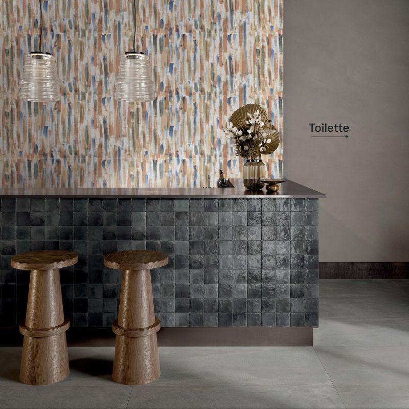 Bar eclectic cu accente vibrante | Inspirație Baie Modern
