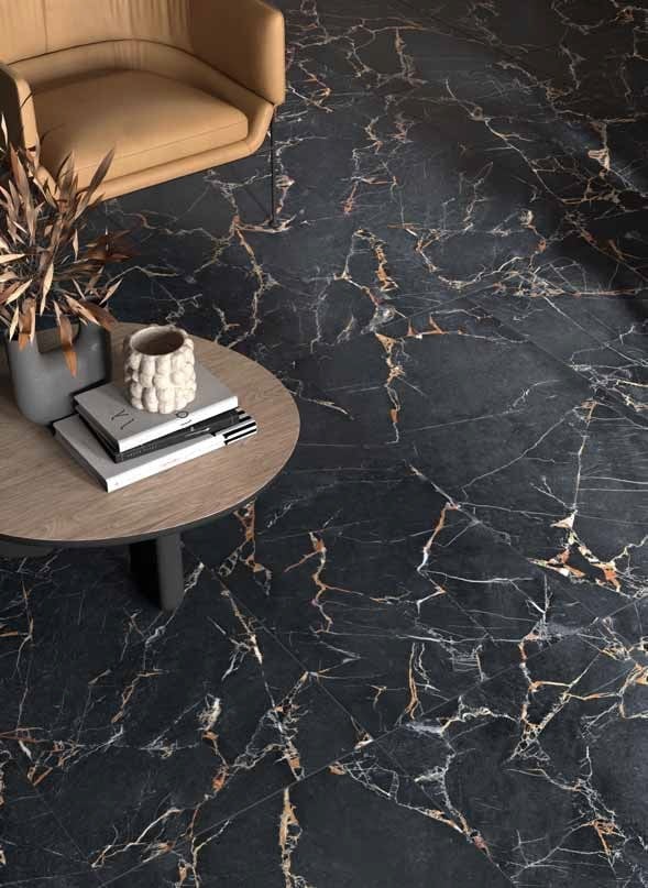 Living elegant cu accente aurii | Inspirație Living Modern