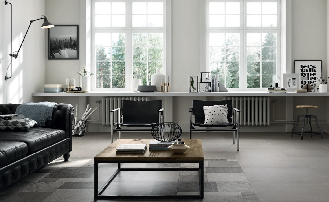 Living modern cu accente industriale | Inspirație Living Modern