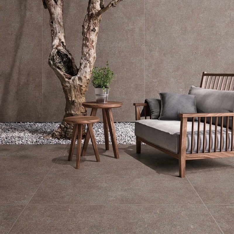 Terasă intimă în tonuri pământii | Inspirație Baie Minimalist