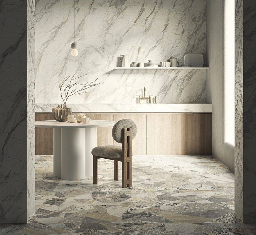 Bucătărie luminoasă în tonuri calde | Inspirație Bucătărie Luxe