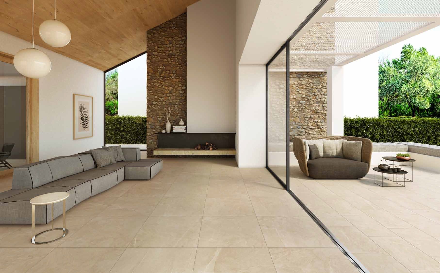 Living modern cu accente rustice
