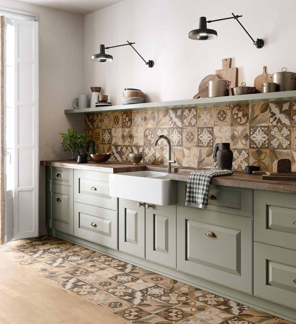 Bucătărie rurală cu accente mediteraneene | Inspirație Baie Modern