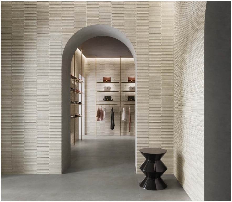 Dressing modern cu texturi tactile