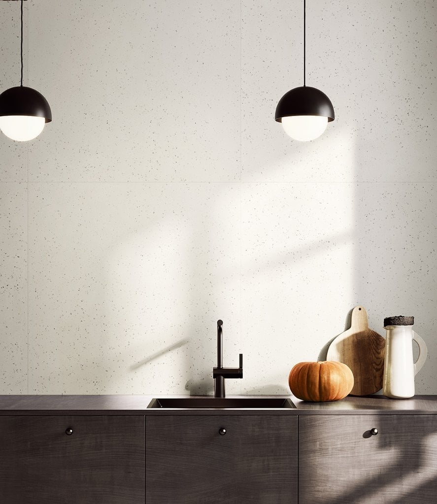 Bucătărie minimalistă cu accente calde | Inspirație Bucătărie Industrial