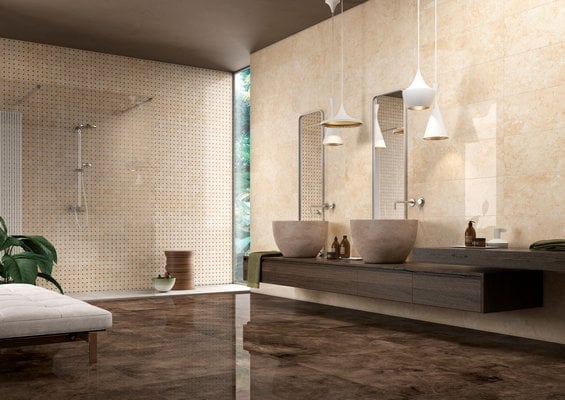 Baie spa cu lumină naturală | Inspirație Baie Modern