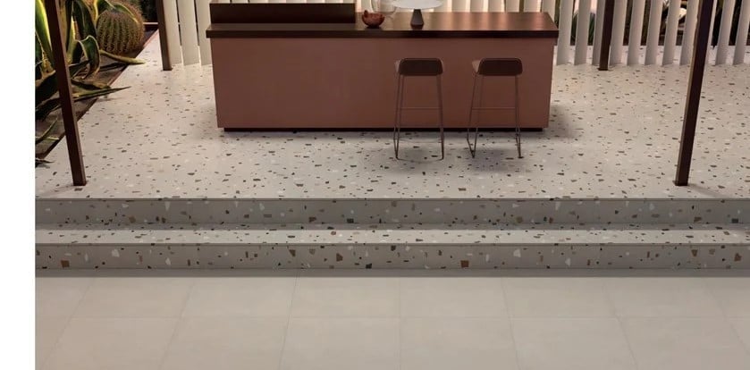 Bar minimalist cu accente terrazzo | Inspirație Living Modern