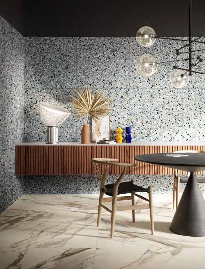 Living cu accente terrazzo | Inspirație Living Modern