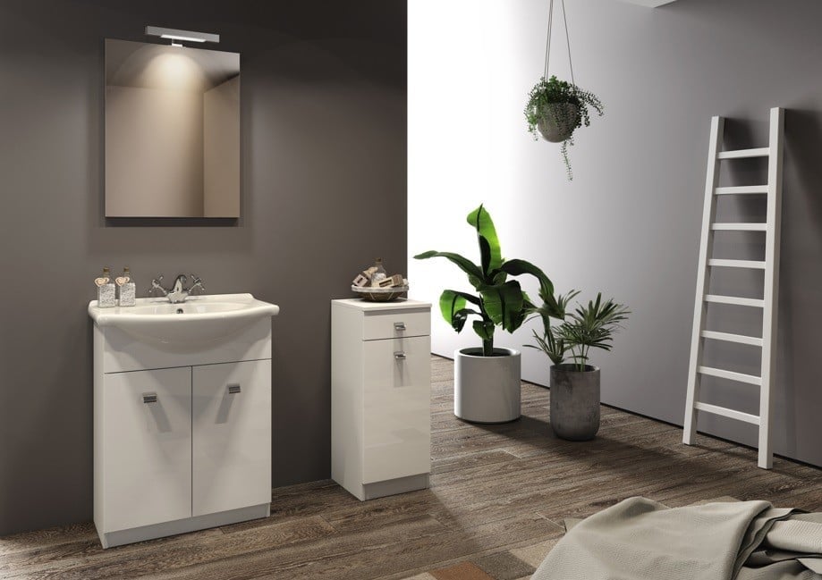 Baie modernă cu accente naturale | Inspirație Baie Modern