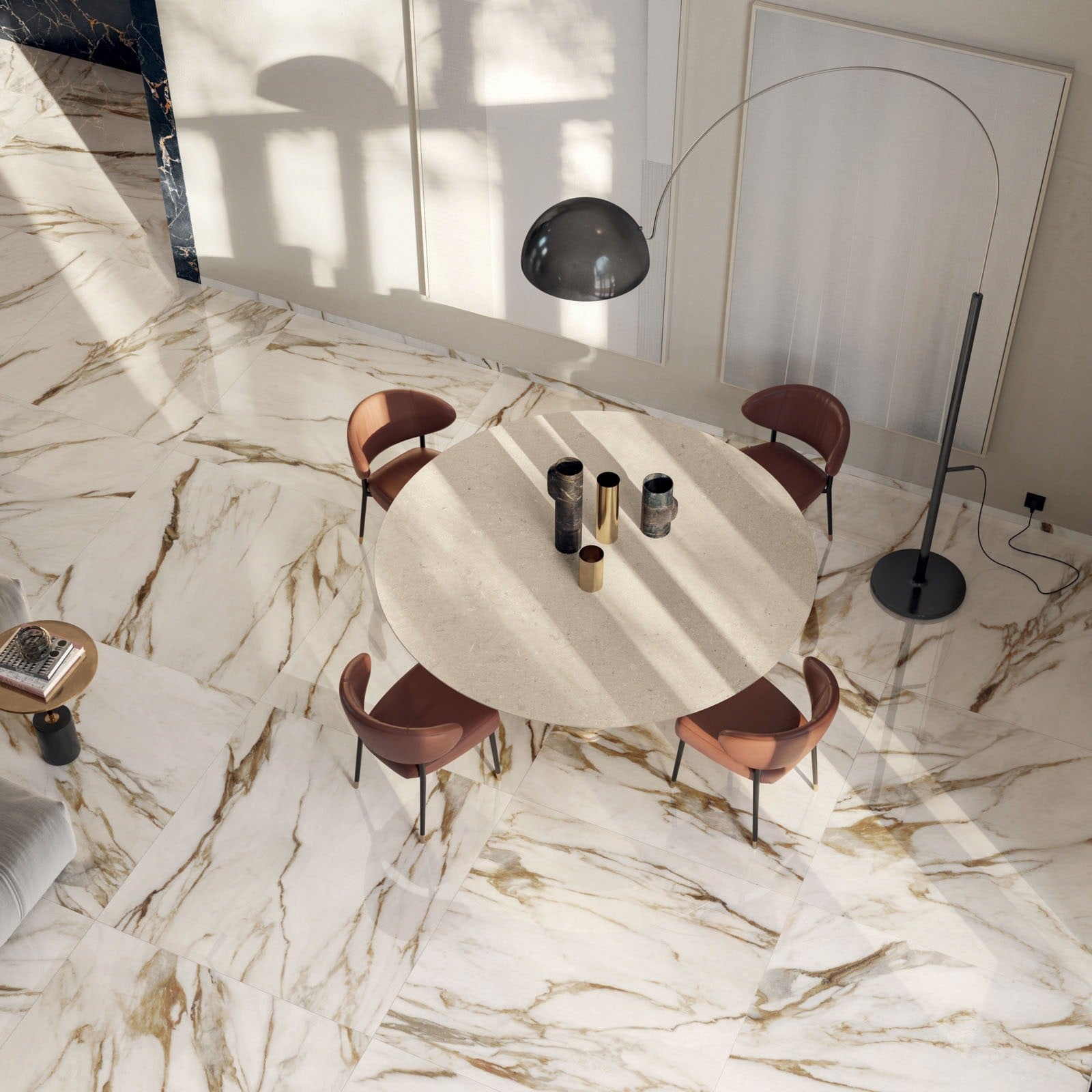 Dining în lumină naturală | Inspirație Baie Modern