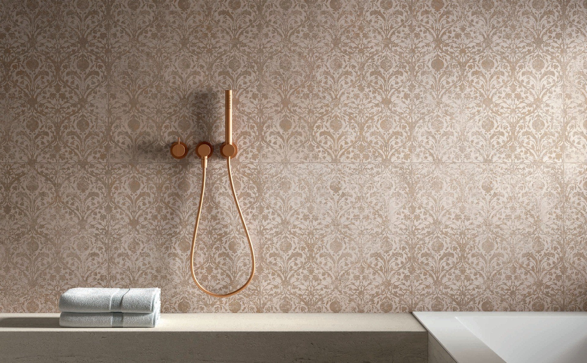 Duș intim cu aer clasic | Inspirație Baie Modern