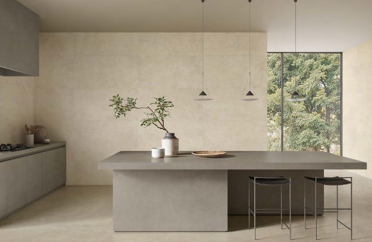 Bucătărie minimalistă cu accente naturale | Inspirație Bucătărie Minimalist