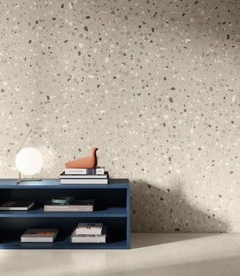 Living minimalist în terrazzo deschis | Inspirație Living Industrial