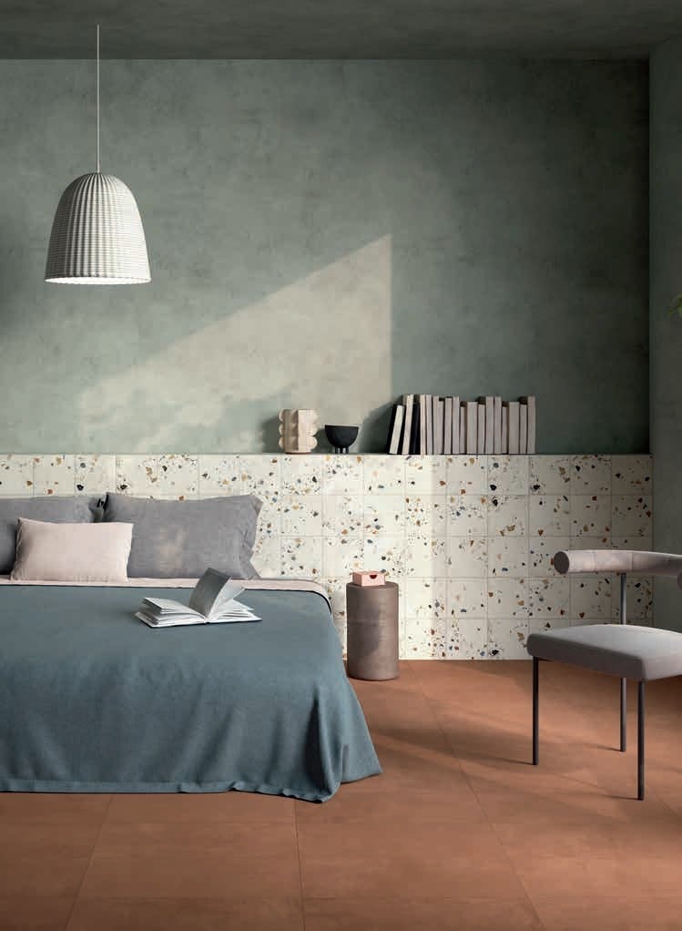 Dormitor cu accente terrazzo | Inspirație Dormitor Modern