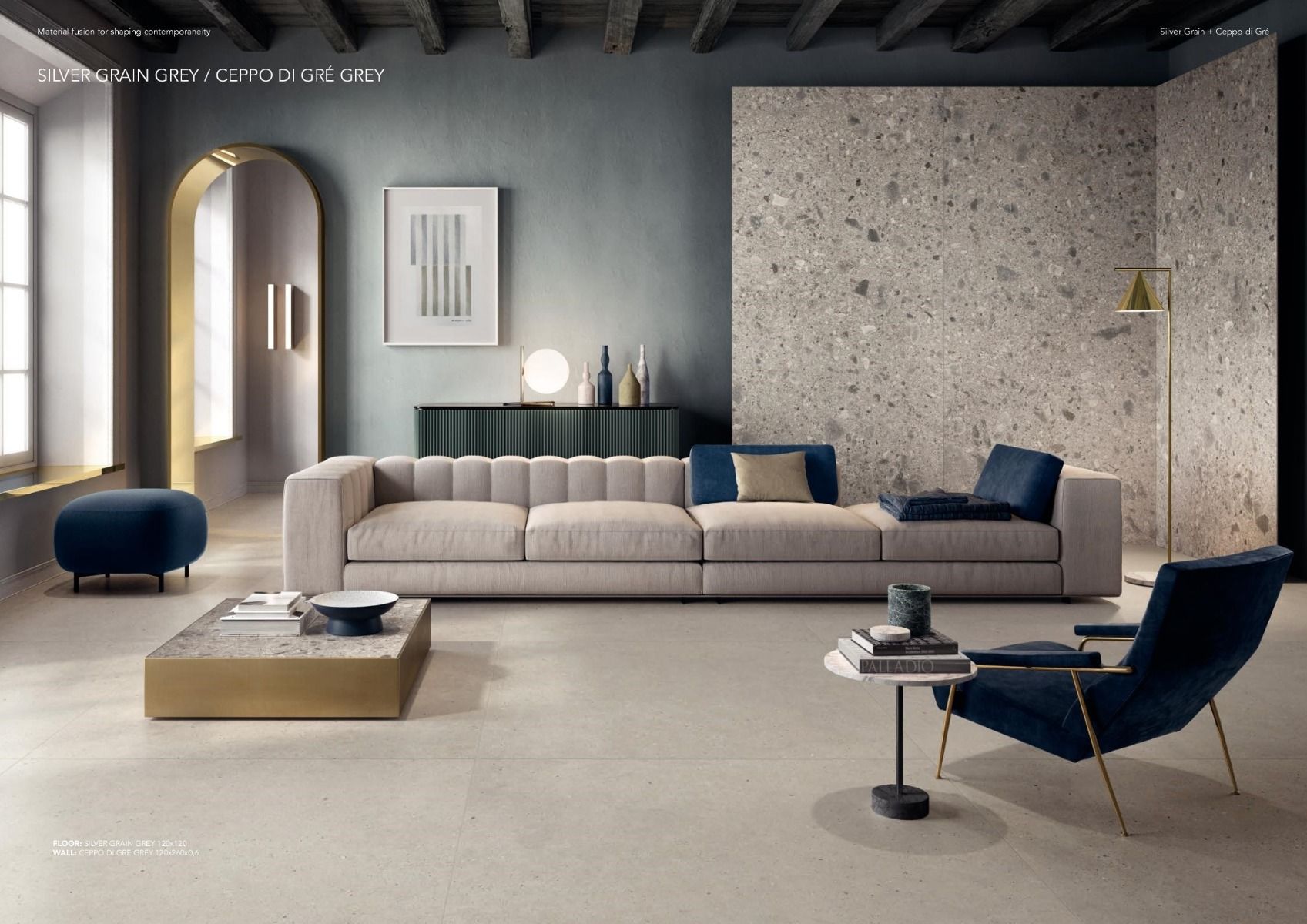 Living modern în tonuri urbane | Inspirație Baie Minimalist