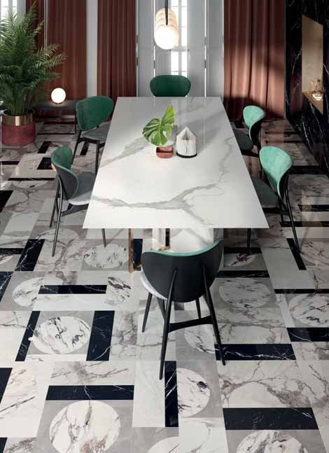 Dining modern în ritmuri geometrice | Inspirație Living Modern