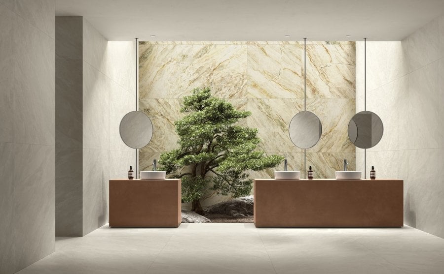 Baie spa cu accent natural