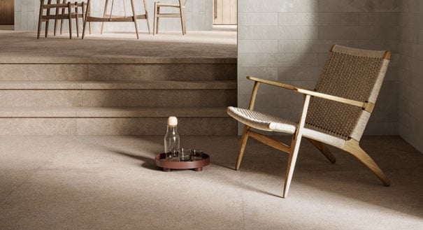 Hol deschis cu accente calde | Inspirație Living Minimalist
