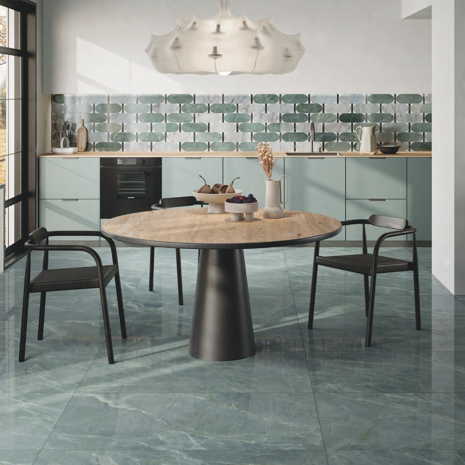 Bucătărie urbană, cu accente fresh | Inspirație Baie Modern