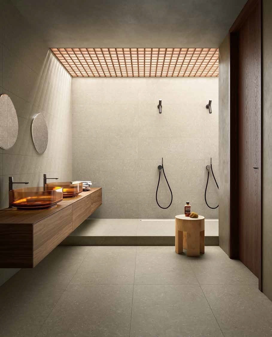Baie spa cu lumină zenitală | Inspirație Baie Modern