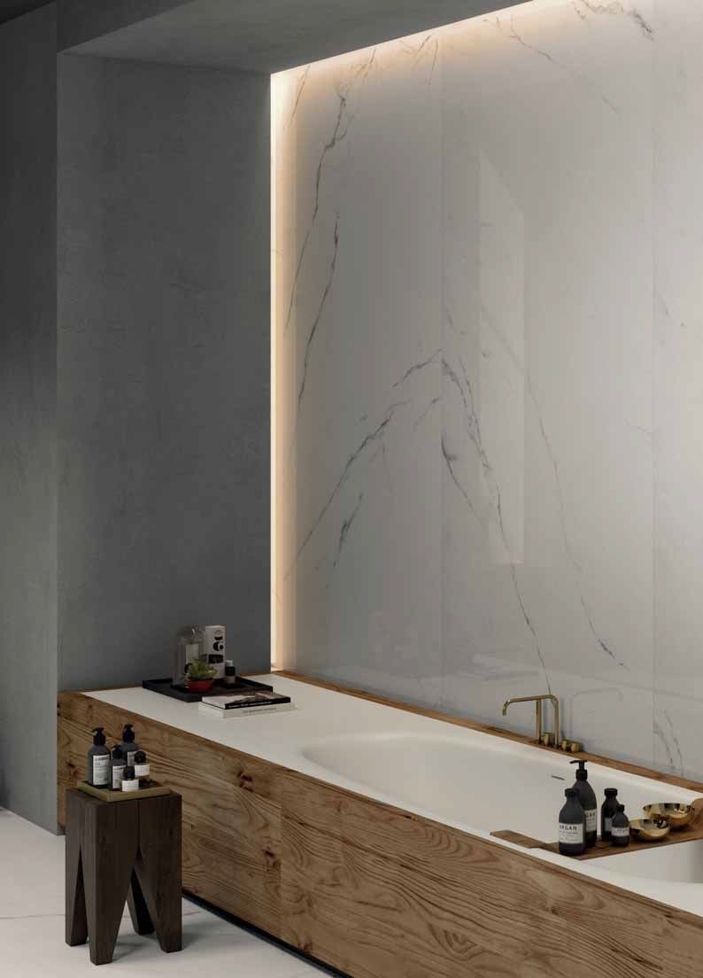 Baie modernă cu accente naturale | Inspirație Baie Modern