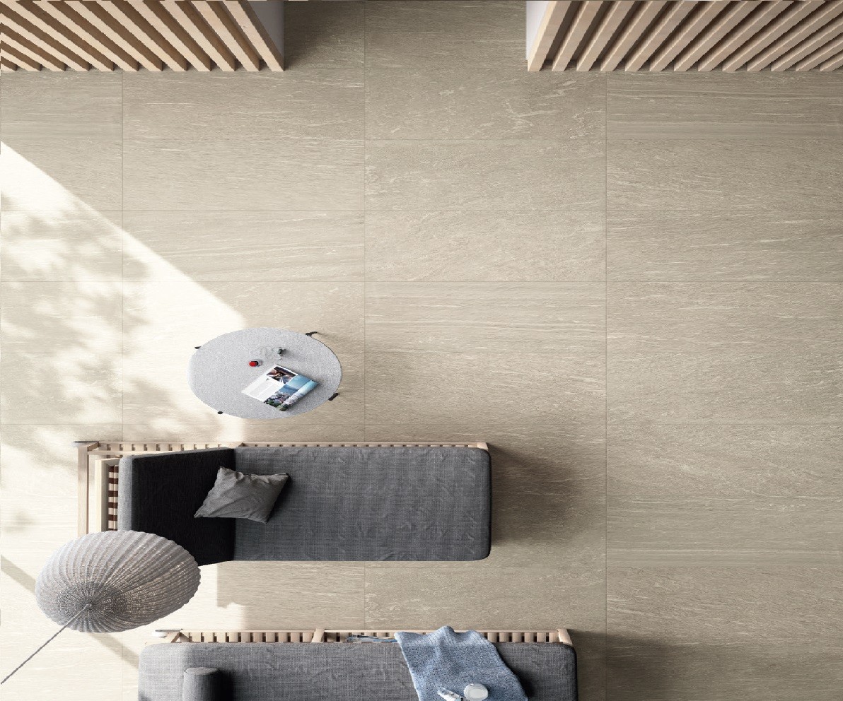 Terasă minimalistă sub pin | Inspirație Baie Modern