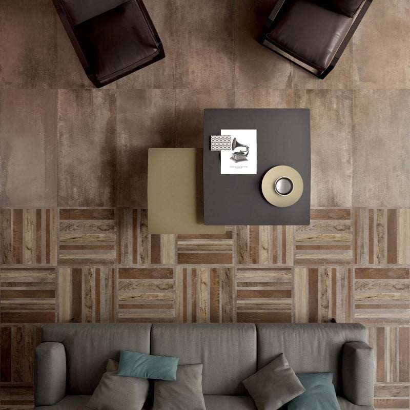 Living cald, cu accente lemnoase | Inspirație Baie Modern
