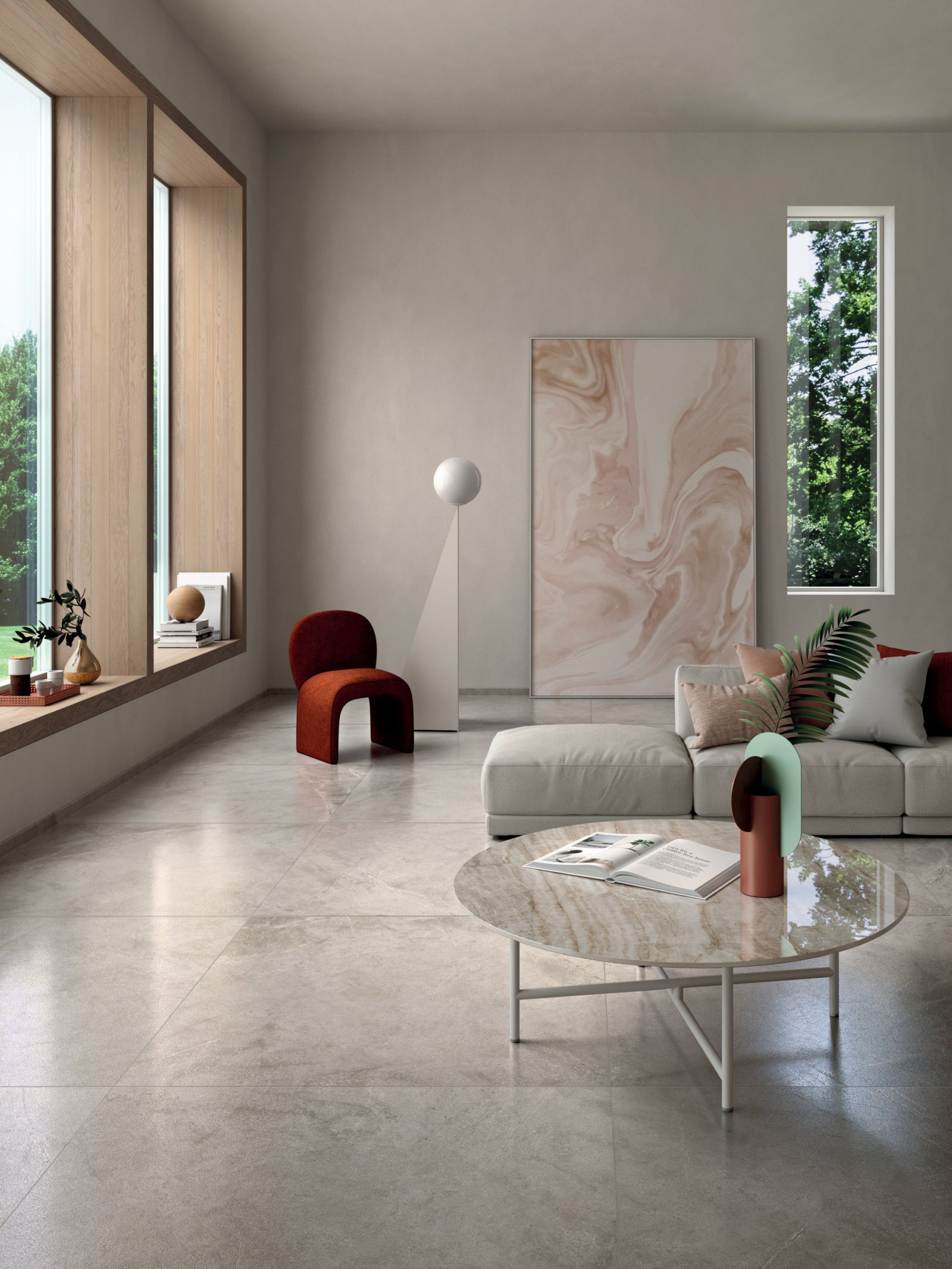 Living minimalist cu lumină naturală | Inspirație Living Modern