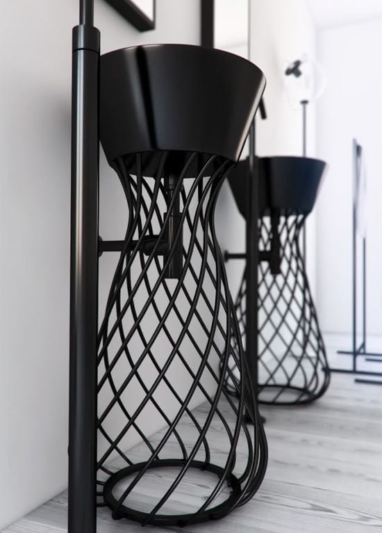 Minimalism grafic în baie | Inspirație Baie Modern