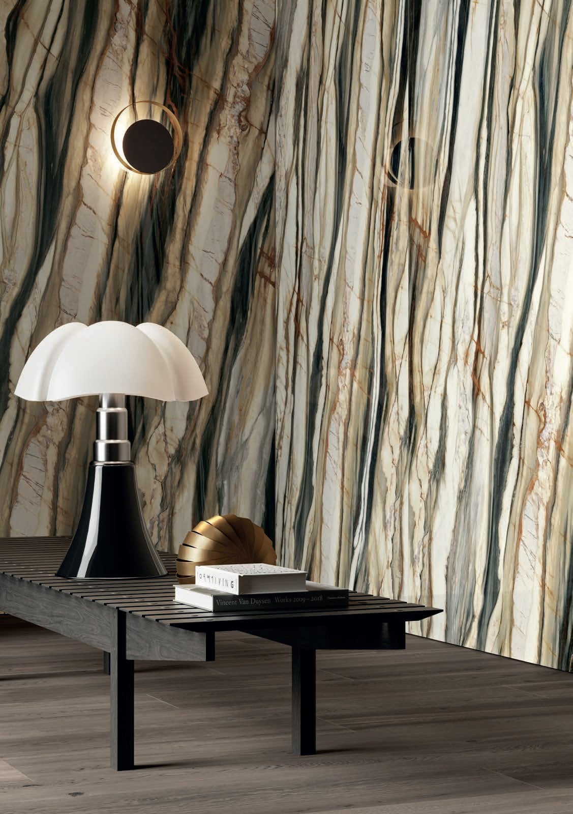 Hol minimalist cu texturi organice | Inspirație Baie Modern