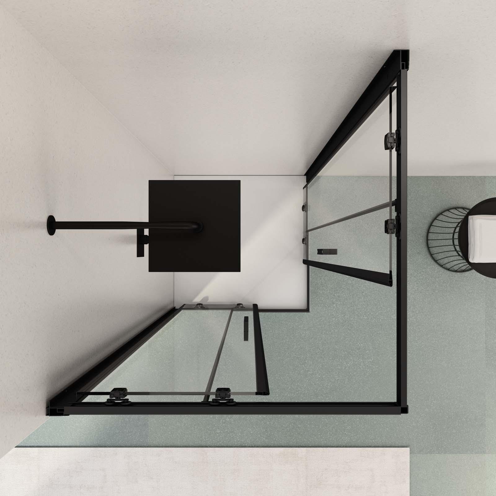 Duș modern în tonuri reci | Inspirație Baie Modern