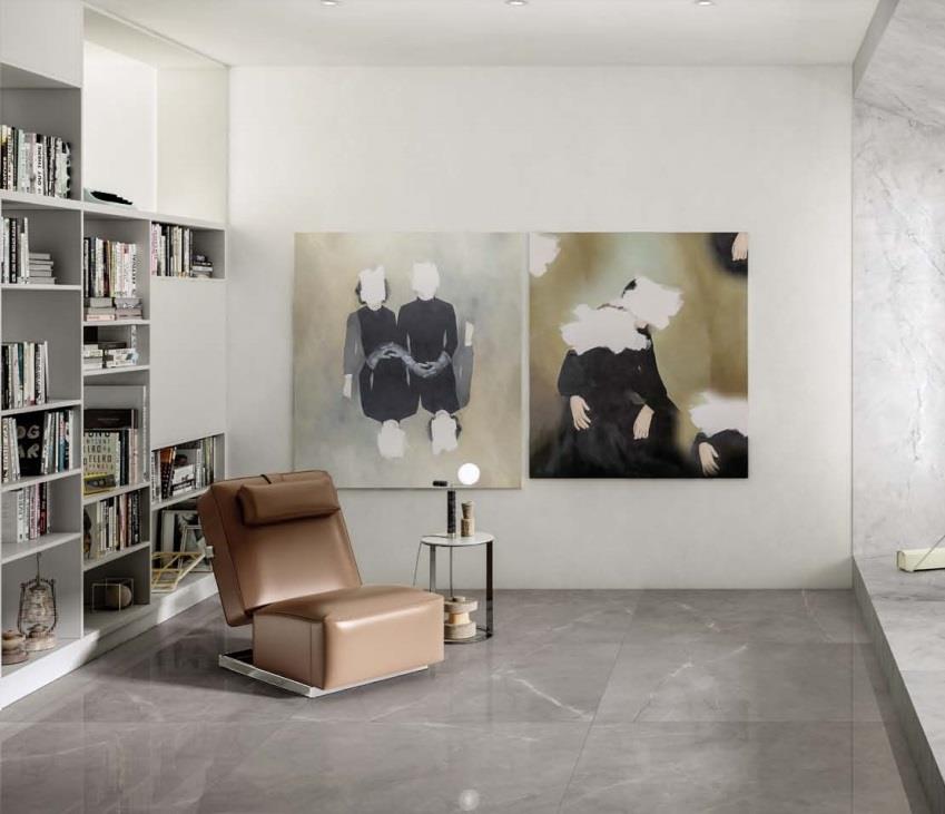 Living modern cu accente artistice | Inspirație Baie Modern