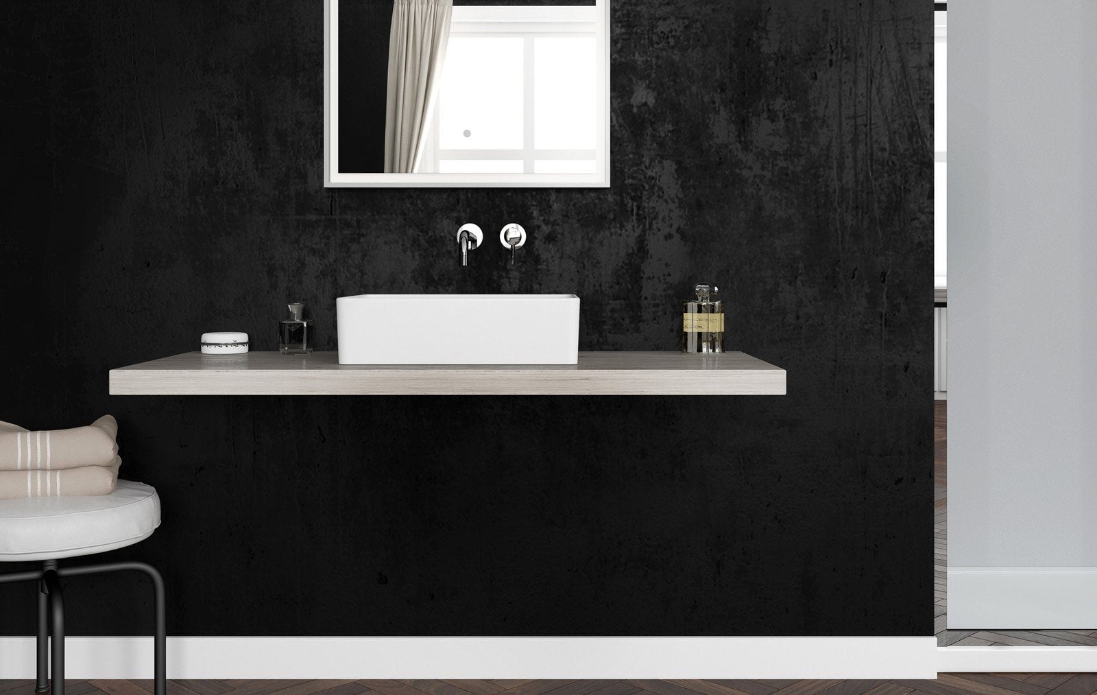 Lavoar Ceramica Dreptunghiular LAV16 49 cm | Inspirație Baie Modern