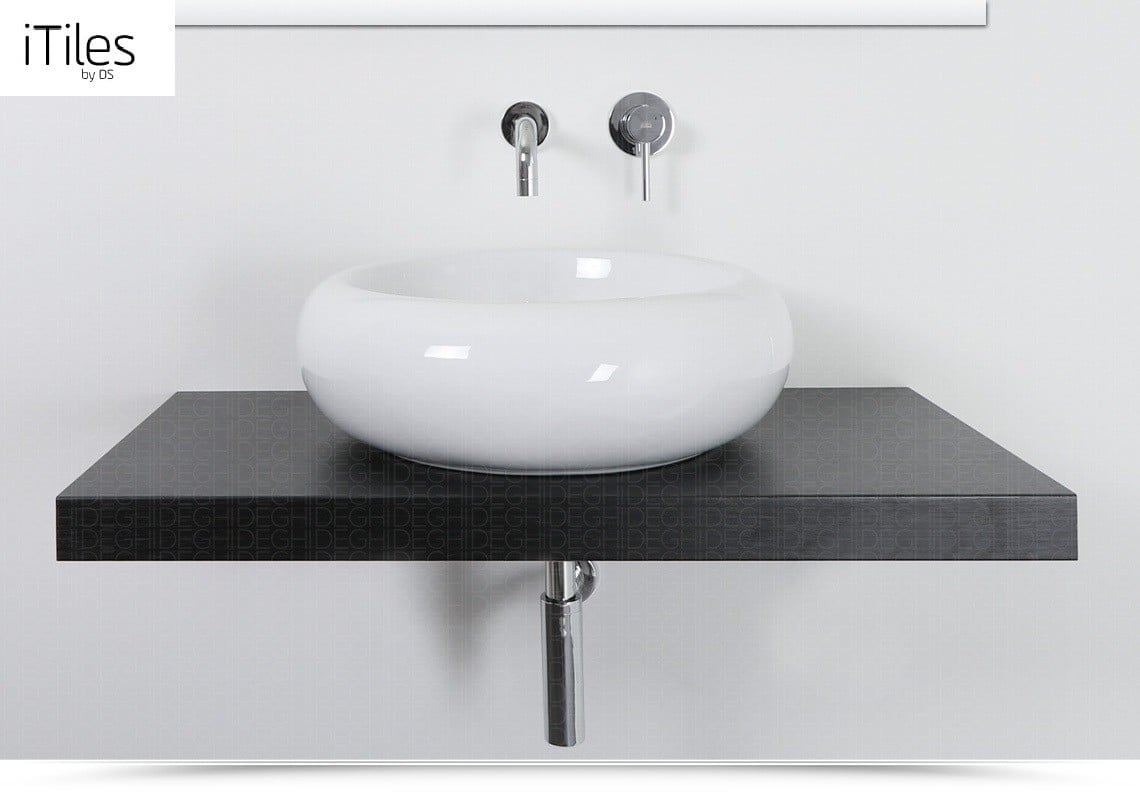 Baie minimalistă cu accente cromate | Inspirație Baie Modern