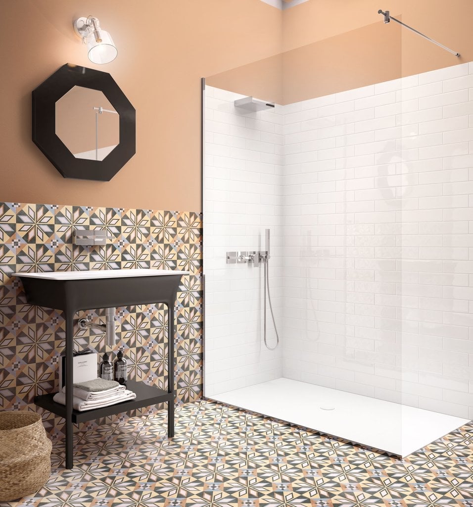 Baie eclectică, plină de ritm | Inspirație Baie Modern