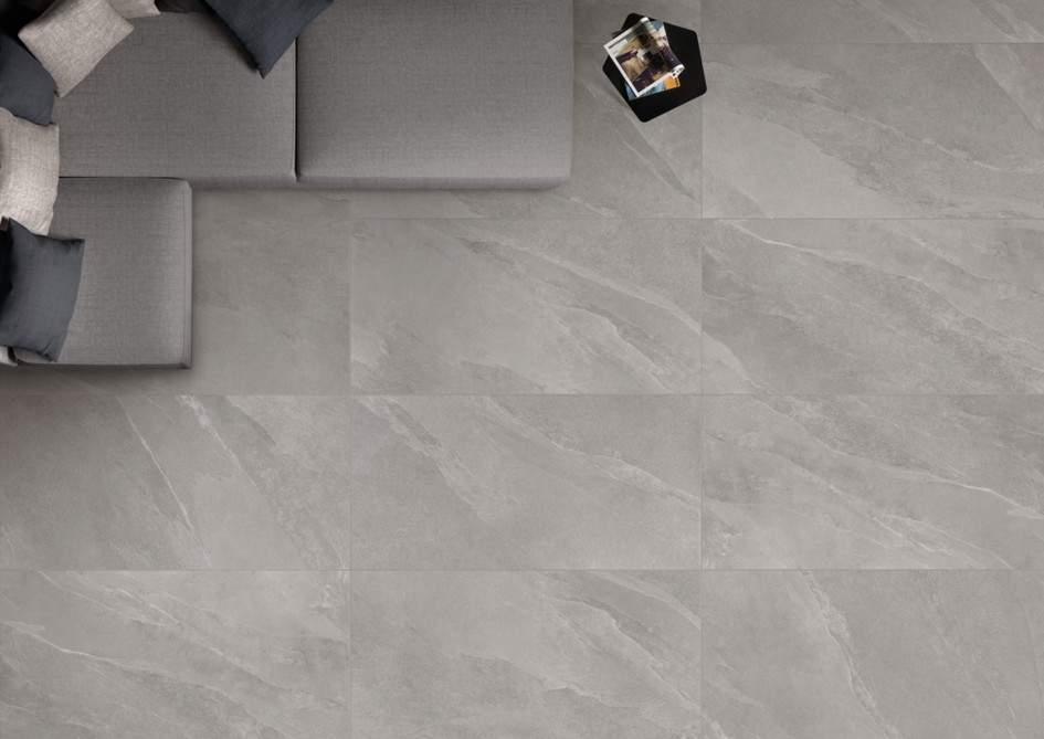 Living minimalist în tonuri de gri | Inspirație Baie Modern