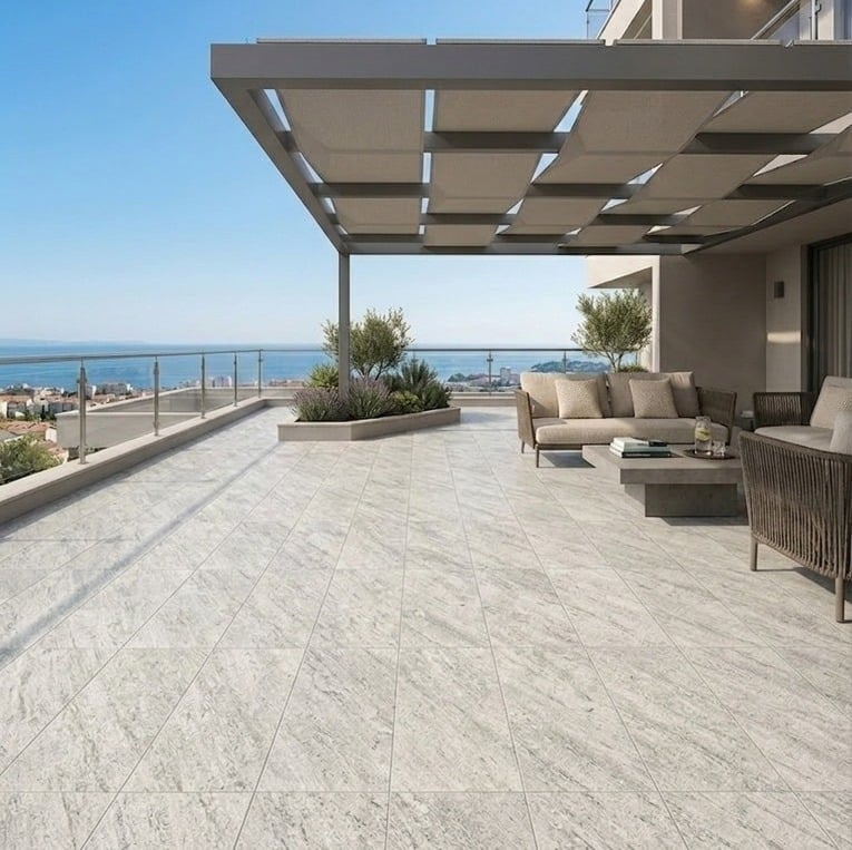 Terasă mediteraneană cu vedere la mare | Inspirație Terasă Modern