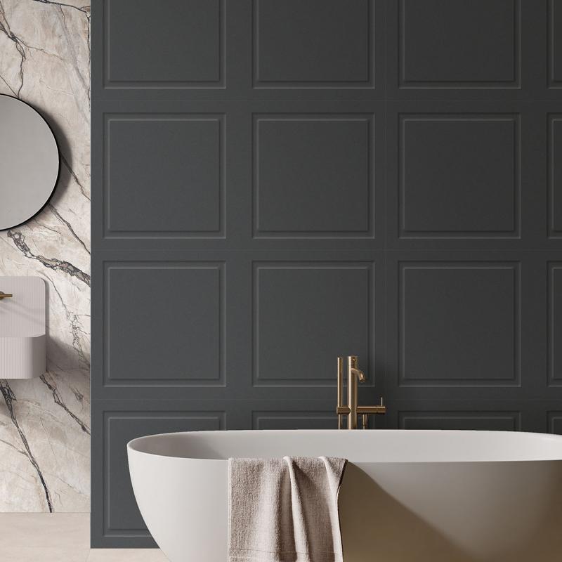 Baie modernă cu accente clasice | Inspirație Baie Modern