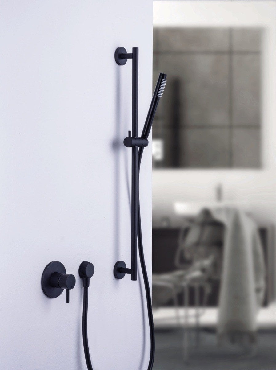 Minimalism în dușul urban | Inspirație Baie Minimalist