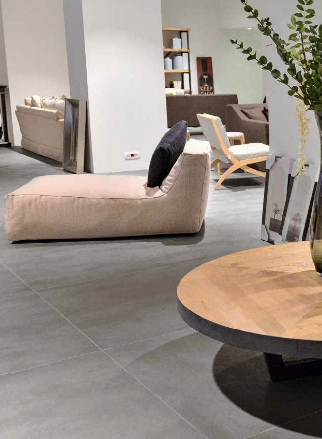 Living minimalist în tonuri reci | Inspirație Living Industrial