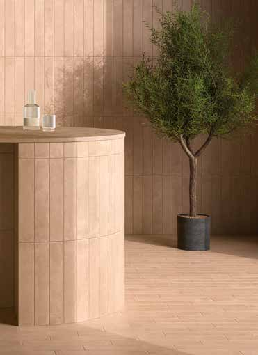 Hol minimalist cu accente nude | Inspirație Baie Minimalist