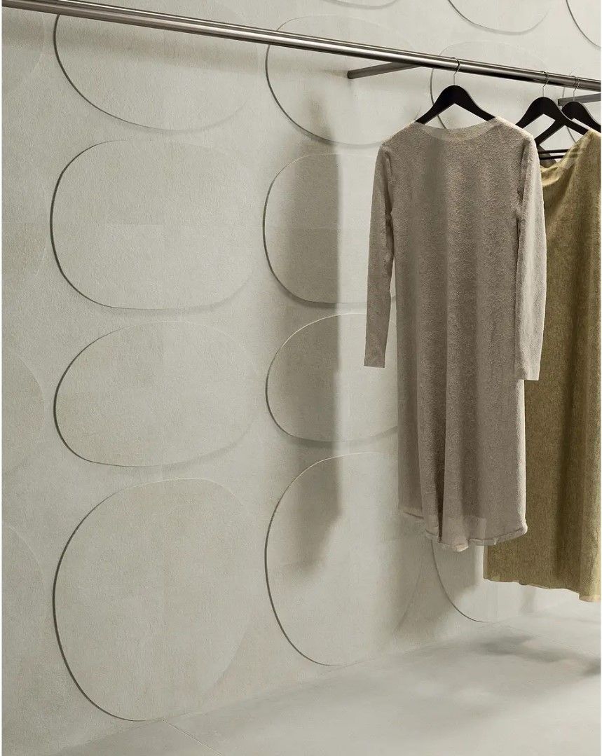 Dressing minimalist cu texturi subtile | Inspirație Baie Modern