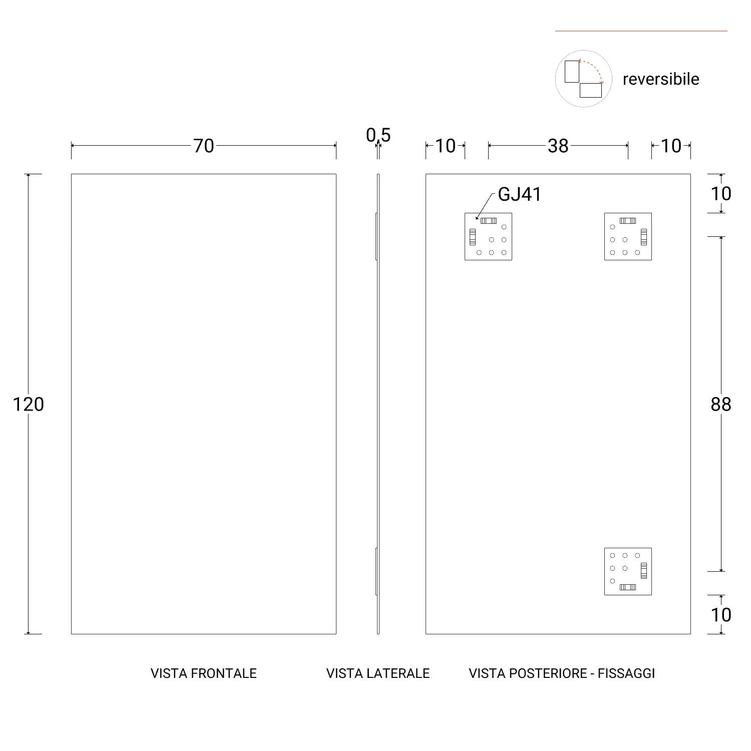 Minimalism pur în oglindă | Inspirație Baie Modern