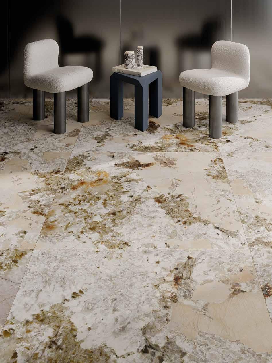 Living cu accente minerale
