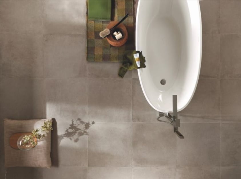 Baie modernă în tonuri calde | Inspirație Baie Modern