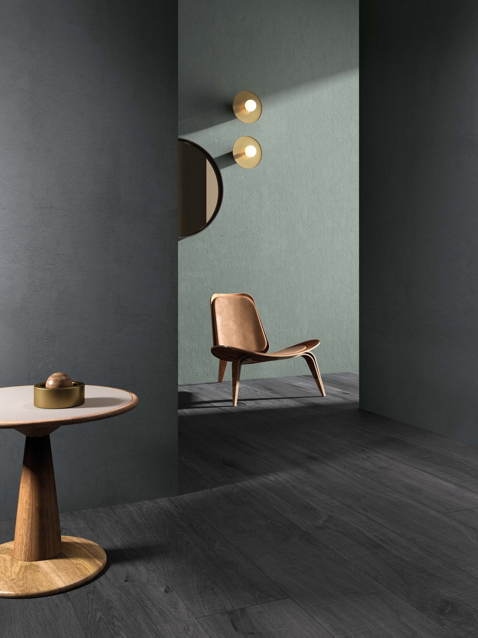 Minimalism cu accente calde | Inspirație Baie Modern