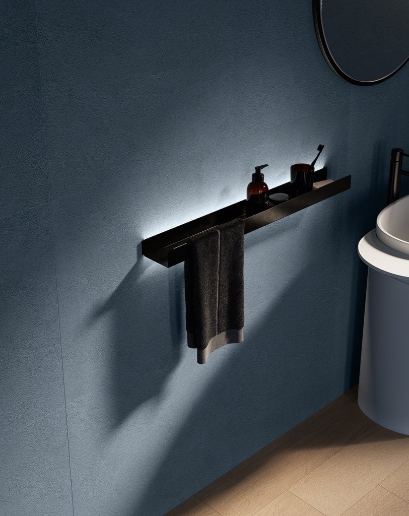 Baie modernă în tonuri reci | Inspirație Baie Minimalist