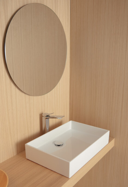 Baie minimalistă în lemn blond | Inspirație Baie Modern