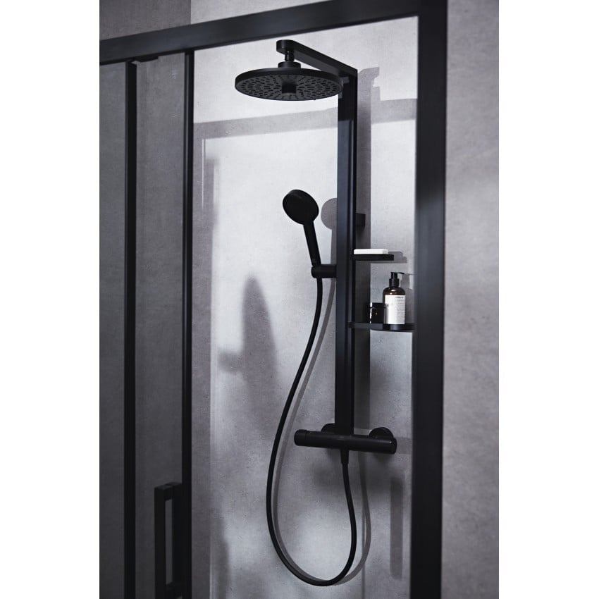 Duș modern în tonuri de gri | Inspirație Baie Modern
