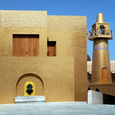 Gold Mosque Doha — Mozaic Sacru SICIS | Inspirație Hol Clasic